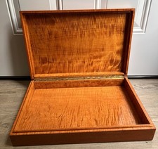 Curly maple box for sale  Parkersburg