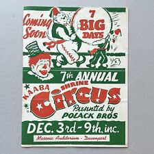 Vtg 40s circus for sale  Chicago