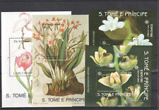 FLORES DE ORQUÍDEA SAO TOMO MNH - 44434.. comprar usado  Enviando para Brazil