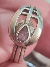 Silver amethyst ring for sale  BIRMINGHAM
