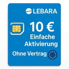 Lebara prepaid sim gebraucht kaufen  Hannover