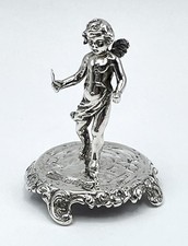 Miniature silver cherub for sale  SALISBURY