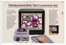 1992 NINTENDO Mario Paint videogame Vintage Original 8 páginas LIVRO | Canadá comprar usado  Enviando para Brazil