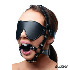 Masque bdsm bâillon d'occasion  Châteaumeillant