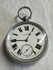 antique silver pocket watch for sale  WOODHALL SPA