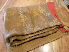 Rideau tissu ancien d'occasion  Senozan