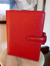 Filofax red italian for sale  LYBSTER