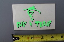 ADESIVO vintage de surf verde neon transparente Rip & Tear Punk anos 80 V61B comprar usado  Enviando para Brazil