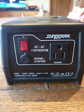 Sunpower voltage transformer for sale  HORSHAM