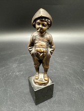 Bronzefigur junge marmorsockel gebraucht kaufen  Berlin