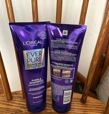 Usado, 2 tubos! Xampu hibisco roxo puro sem sulfato 11,05 oz CADA L'Oreal Paris comprar usado  Enviando para Brazil