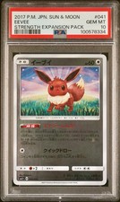 Usado, PSA 10 - Eevee Reverse 041/051 SM1+ Pacote de Expansão Strength - Pokemon comprar usado  Enviando para Brazil