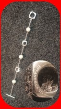 Bracelet tiffany argent d'occasion  Doué-la-Fontaine