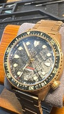 Zelos Mako Bronze 40mm Relógio de Mergulho Duplo Meteorito Kit Completo RARO, usado comprar usado  Enviando para Brazil