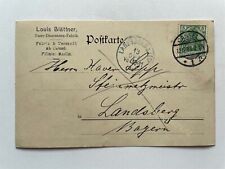 Postkarte reklame 1903 gebraucht kaufen  Raubling