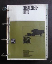 Używany, Claas kombajn zbożowy Consul katalog części zamiennych na sprzedaż  Wysyłka do Poland
