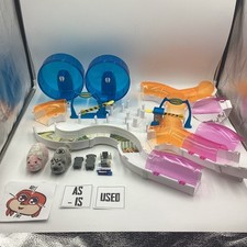 2008 Zhu Zhu Pet Hamster Fun House Extensões, Pista, Roda, Túneis, Hamster comprar usado  Enviando para Brazil
