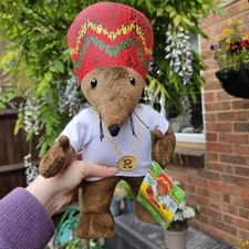 Rastamouse cuddly plush for sale  HORSHAM