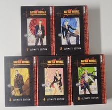 Battle Royale Ultimate Edition Vol 1-5 Mangá Completo Inglês Por Koushun Takami comprar usado  Enviando para Brazil