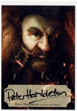 O Hobbit A Desolação de Smaug autógrafo PH-P Peter Hambleton Gloin #30/75 comprar usado  Enviando para Brazil