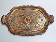 Vassoio fiorentino legno usato  Catania