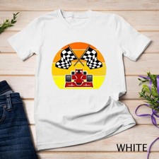 Camiseta unissex vintage Fórmula Car Racing Circuit retrô piloto de corrida IndyCar comprar usado  Enviando para Brazil