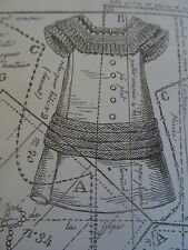 Ancien patron poupee d'occasion  France