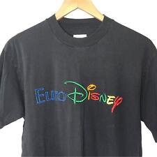 United Colors of Benetton Euro Disney Bordada Vintage Camiseta Camiseta Mediana segunda mano  Embacar hacia Argentina