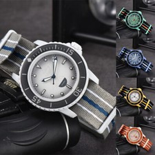 Relógio masculino 2024 pulseira de capa transparente relógio casual imitação mecânica comprar usado  Enviando para Brazil