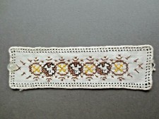 Embroidered bookmark hand for sale  NORWICH