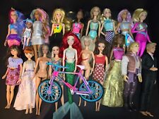 19 peças bonecas Barbie/Ariel/Branca de Neve/Megara/Bonecas Frozen/Bicicleta Barbie vintage  comprar usado  Enviando para Brazil