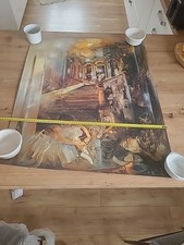 Grande litho signée d'occasion Grande litho signée d'occasion  Metz-