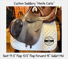 Custom saddlery monte for sale  Richmond