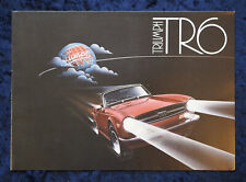 Triumph tr6 heritage for sale  UXBRIDGE