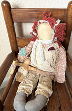 Muñecas de trapo de colección arte popular 1989 Attic Babies TM Raggedy de Marty Maschino MAMÁ/BEBÉ segunda mano  Embacar hacia Mexico