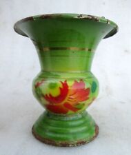 Vaso de flores vintage antigo raro exclusivo porcelana esmalte ferro jardinagem Alemanha comprar usado  Enviando para Brazil