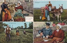 Lot cartes postales d'occasion  Bourg-de-Péage