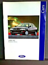 Ford cars catalogue for sale  BRECON