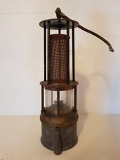 Alte grubenlampe bergbaulampe gebraucht kaufen  Hamburg