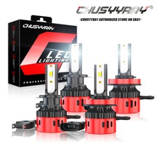 Kit de lâmpadas de feixe alto e baixo faróis de LED para Ford Fusion 2006-2016 -4X 6000k comprar usado  Enviando para Brazil