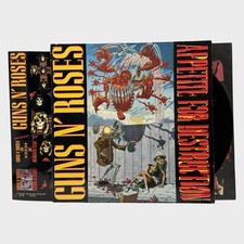 Usado, Guns N’ Roses - Appetite For Destruction - 1988 EURO Special Ed w/ Stickers (NM) comprar usado  Enviando para Brazil