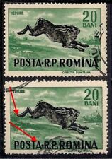 Romania 1956 animali usato  Trambileno