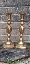 Antique brass candlesticks for sale  LONDONDERRY