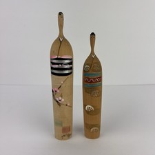 Antigo Conjunto de Boneca Kokeshi Criativa Japonesa 7 polegadas z3q comprar usado  Enviando para Brazil