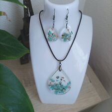 Collier pendentif boucles d'occasion  Villedieu-sur-Indre