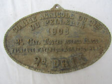 Plaque concours agricole d'occasion Plaque concours agricole d'occasion  Rougé