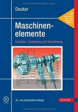 Decker maschinenelemente gebraucht kaufen  Berlin