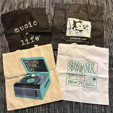 Sacola tote de lona dia 12º aniversário loja de discos e 3 outras bolsas para álbum de vinil comprar usado Sacola tote de lona dia 12º aniversário loja de discos e 3 outras bolsas para álbum de vinil comprar usado  Enviando para Brazil