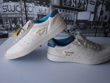 Usado, Tênis Onitsuka Tiger Lawnship clássico couro LO branco EUA M 6.5. W 8 comprar usado  Enviando para Brazil