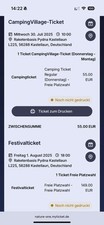 Nature ticket camping gebraucht kaufen  Willstätt
